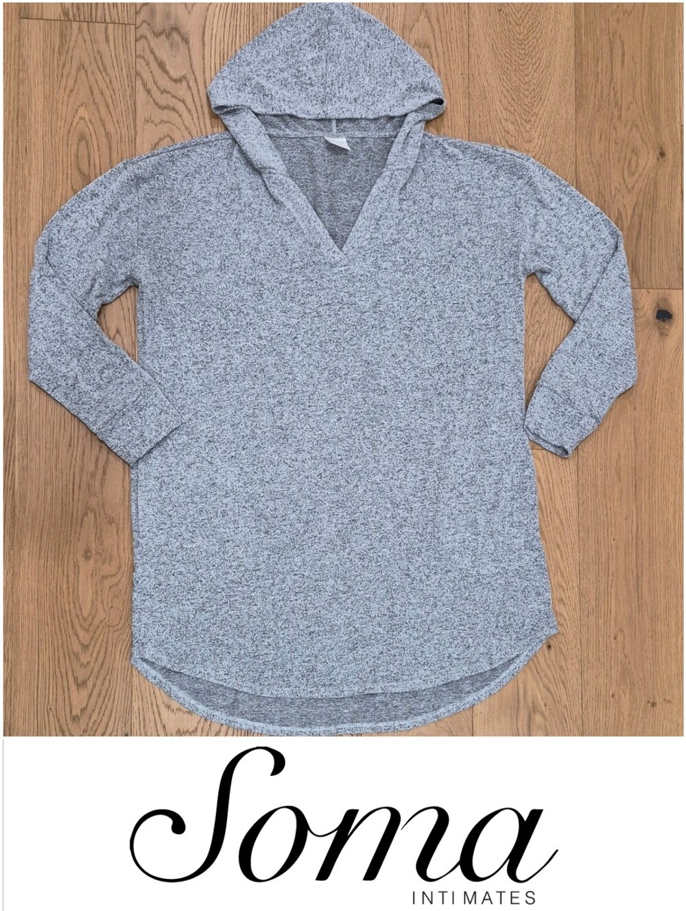 NWOT Hooded Lounge Shirt/Dress